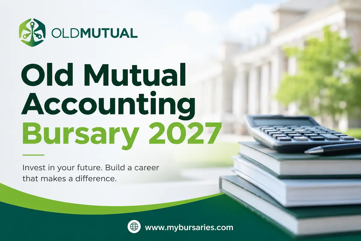 Old Mutual Accounting Bursary 2027 application opportunity for South African accounting students